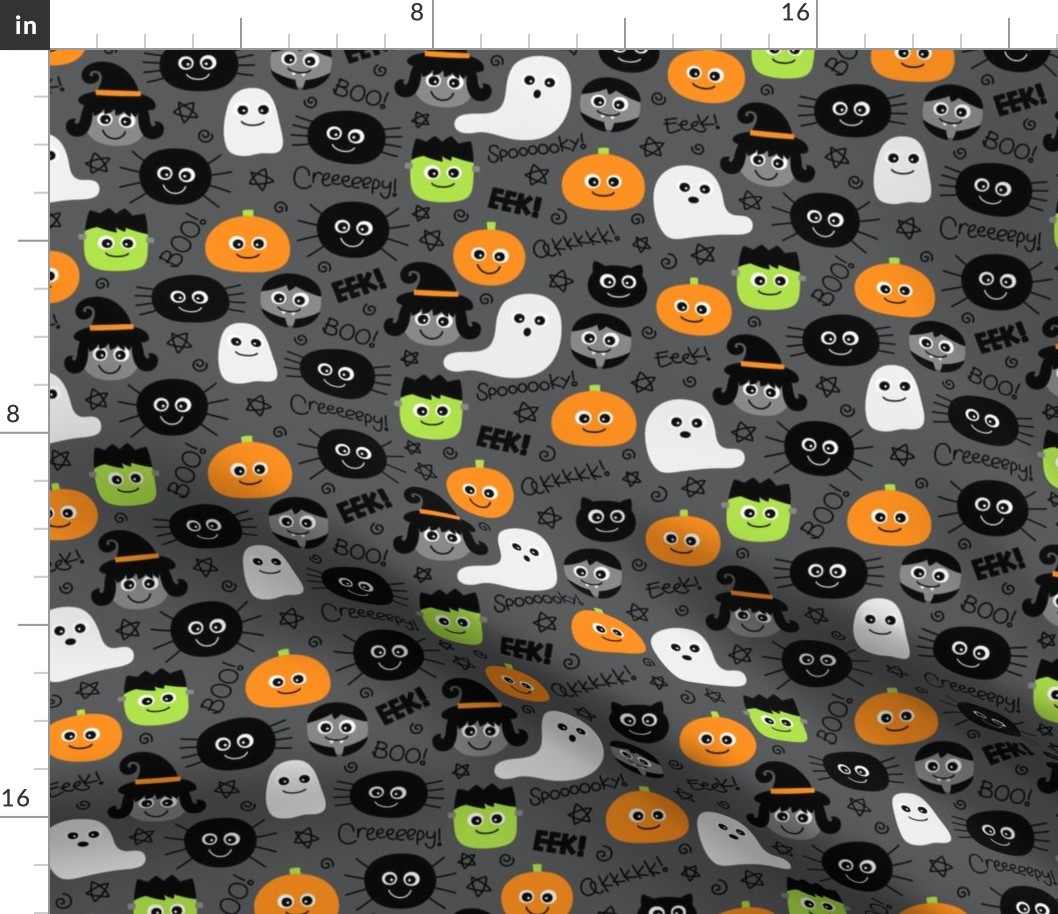 halloween cuties dark grey » halloween