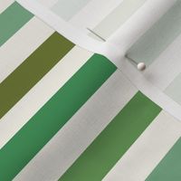 Plant-lovers' stripes (greens on off-white) by Su_G_©SuSchaefer