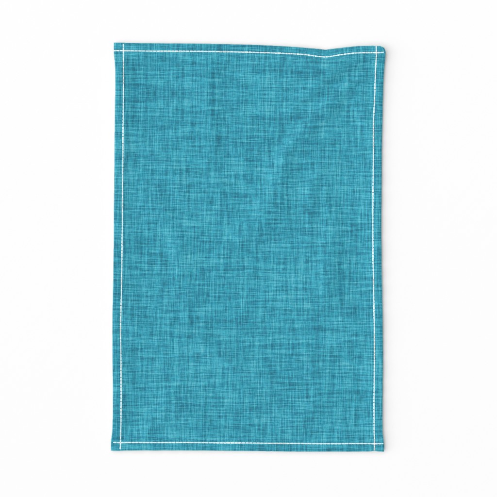 turquoise linen