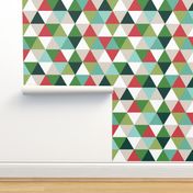 Christmas Triangle Wholecloth