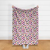 Smaller Floral Triangle Wholecloth