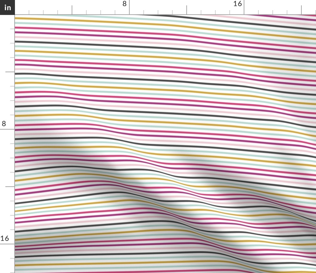 Whimsical Stripes - Horizontal