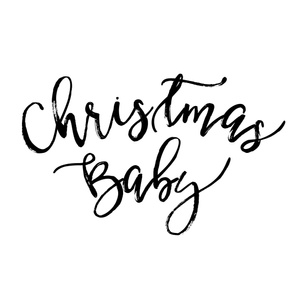 Christmas Baby Black/White Baby Blanket