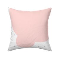 monkey coral back mod baby » plush + pillows // one yard