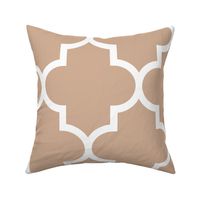 quatrefoil XL toasted nut