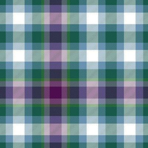 Virginia state tartan #2, 6" ancient colors