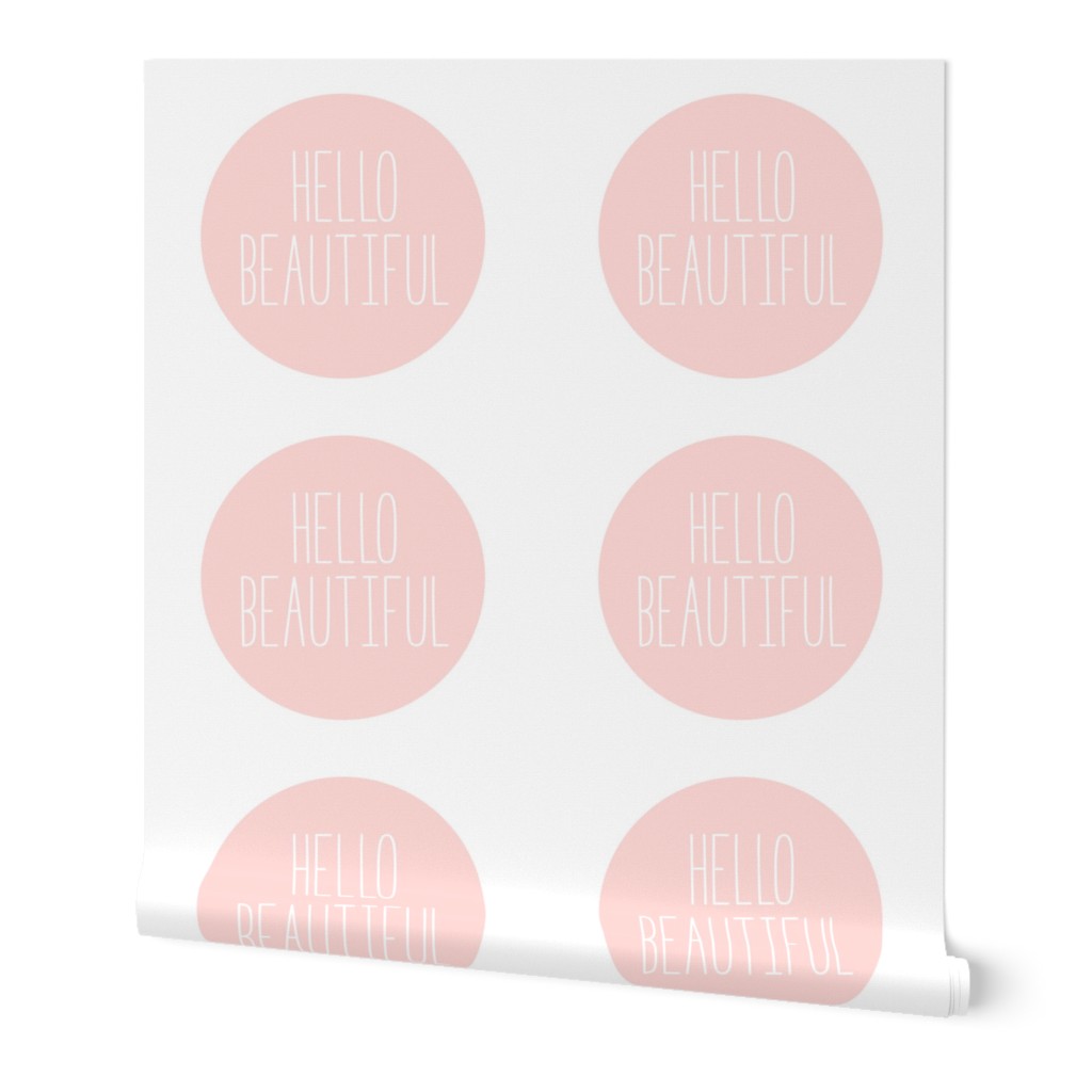 hello beautiful coral light mod baby » plush + pillows // fat quarter