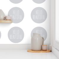 hello beautiful grey mod baby » plush + pillows // fat quarter