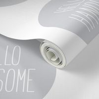 hello handsome grey mod baby » plush + pillows // fat quarter