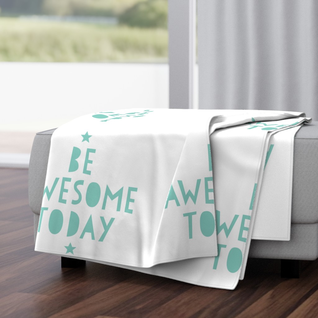 be awesome today mint mod baby » plush + pillows // fat quarter