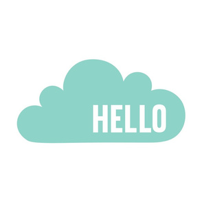 hello cloud mint mod baby » plush + pillows // fat quarter