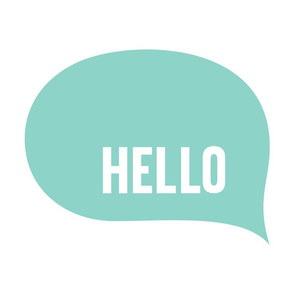 hello speech bubble mint mod baby » plush + pillows // fat quarter