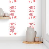 miss sunshine coral mod baby » plush + pillows // fat quarter