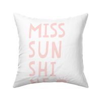 miss sunshine coral light mod baby » plush + pillows // fat quarter