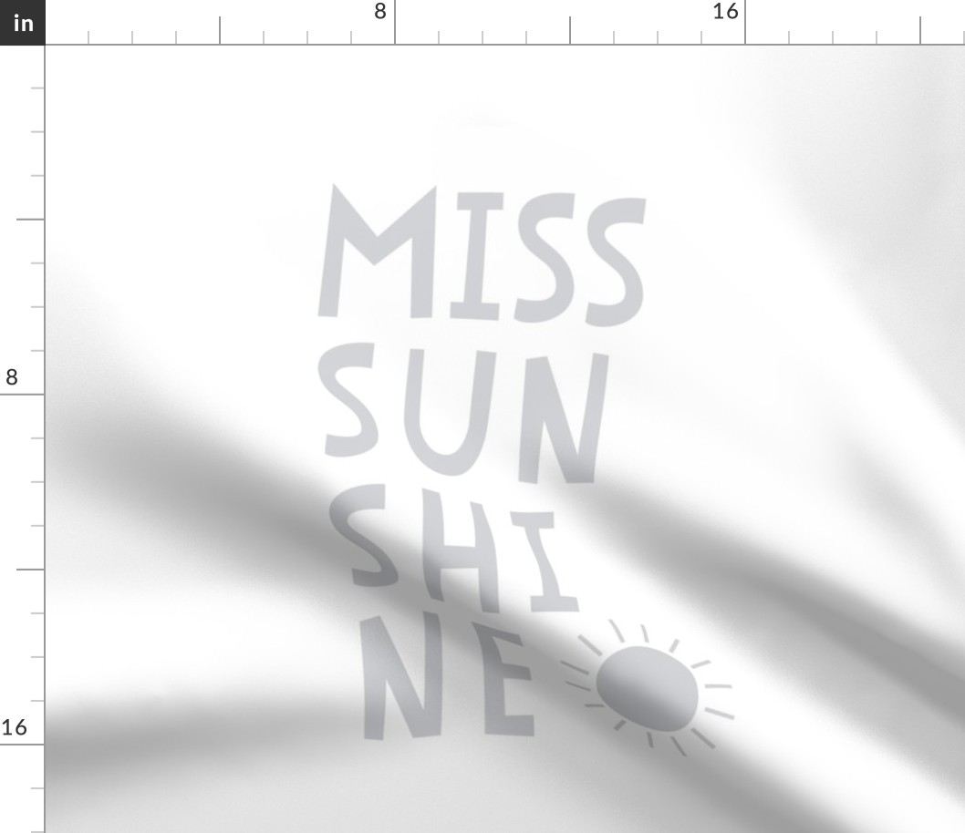 miss sunshine grey mod baby » plush + pillows // fat quarter