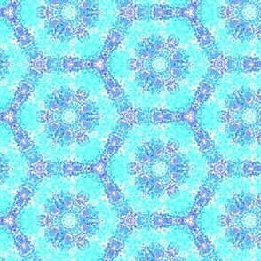 blue on blue pattern