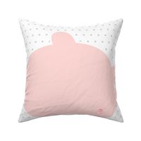 bird coral back mod baby » plush + pillows // fat quarter