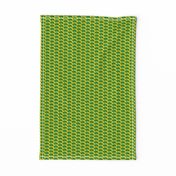Bison Print - Gold & Green (0.75 inch)