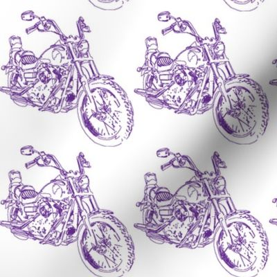 Purple Motorcycle