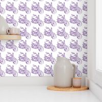 Damask - Moto Damask in Purple