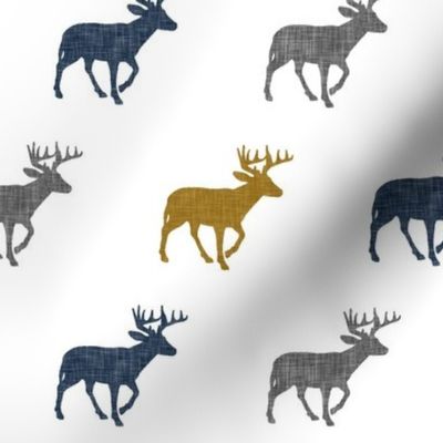 multi buck || navy, grey, and gold