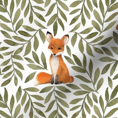 Fox and Leaves