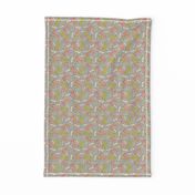 Bone Yard - Pet Dog Bones Taupe Multi Small