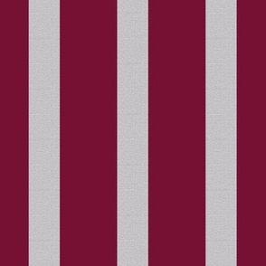 Burgundy with Cracked Ice Stripes