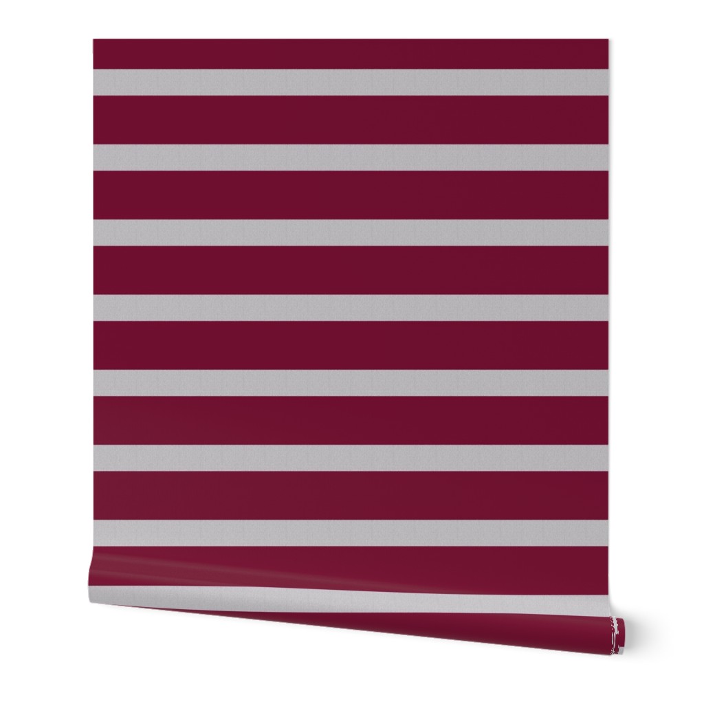 Burgundy with Cracked Ice Stripes