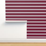 Burgundy with Cracked Ice Stripes