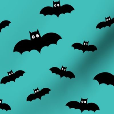 bats teal » halloween