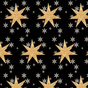 Gold Stars and Snowflakes 2016