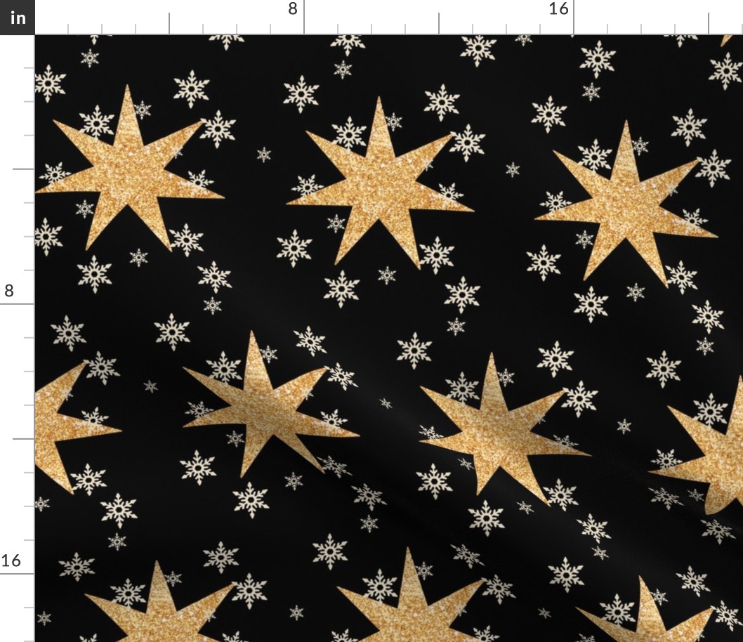 Gold Stars and Snowflakes 2016