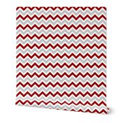 Crimson and grey team color Chevron