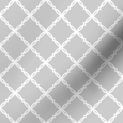 Crimson and grey team color Grey Trellis