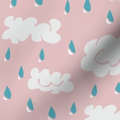 Rain Clouds - Pink