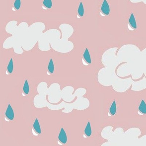 Rain Clouds - Pink