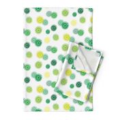 Spring Green abstract floral_Miss Chiff Designs