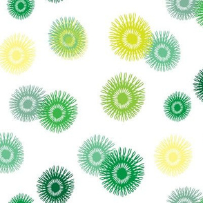Spring Green abstract floral_Miss Chiff Designs
