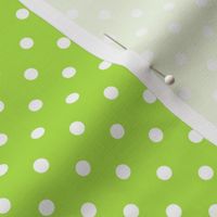 dotty white lime green » halloween