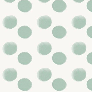 Mint dots watercolor dots mint || by sunny afternoon
