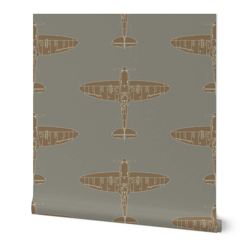 Supermarine Spitfire Repeating Pattern
