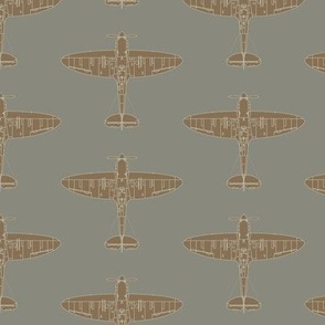 Supermarine Spitfire Repeating Pattern