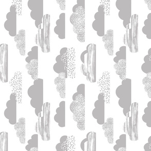 clouds white grey baby nursery fabric clouds fabric light grey fabric clouds nursery cute painted