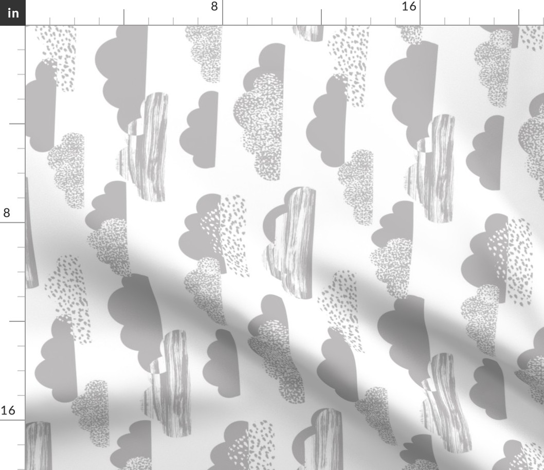 clouds white grey baby nursery fabric clouds fabric light grey fabric clouds nursery cute painted