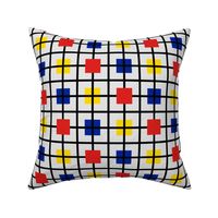 Plaid 3 for men who like Mondrian by Su_G_©SuSchaefer