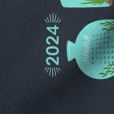 2024 Terrarium Calendar - Grey