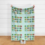 2024 Houseplant Tea Towel Calendar