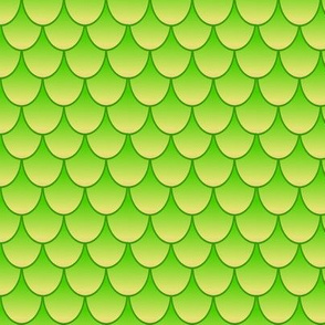 Mermaid/Dragon Scales - Lime