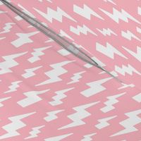 lightning bolts white pastel pink » halloween